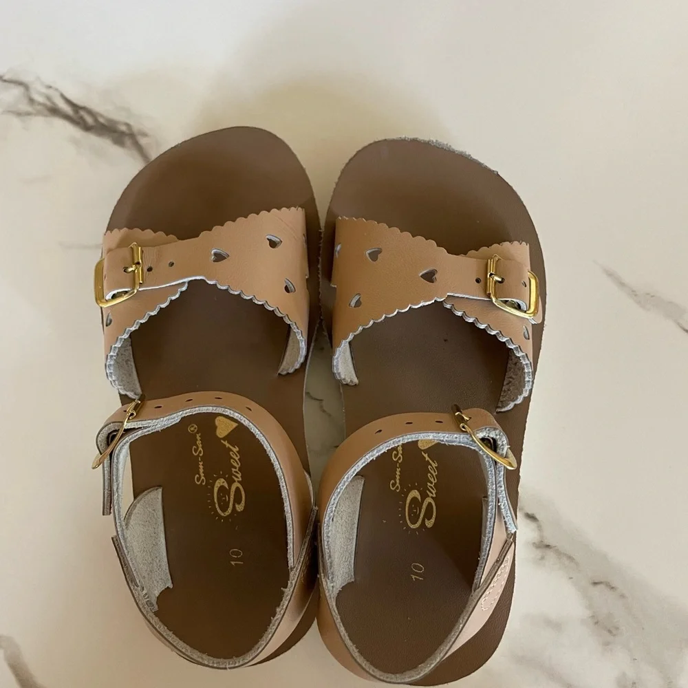 Salt Water Sandals by Hoy scuff resistant